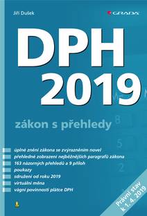 Obálka DPH 2019 - zákon s přehledy