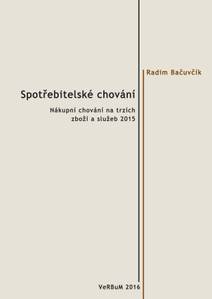 Obálka Spotřebitelské chování