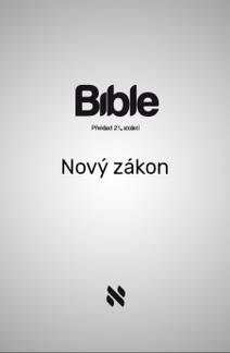 Obálka Bible - Nový Zákon