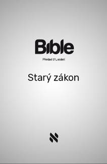 Obálka Bible - Starý Zákon