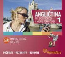 Obálka Angličtina 1 pre začiatočníkov a mierne pokročilých