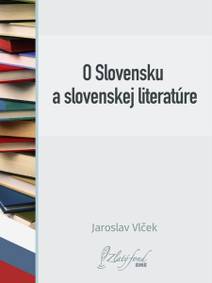 Obálka O Slovensku a slovenskej literatúre