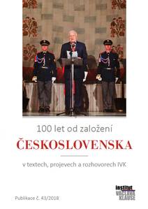 Obálka 100 let od založení Československa