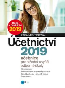 Obálka Účetnictví 2019, učebnice pro SŠ a VOŠ