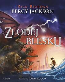 Obálka Percy Jackson - Zloděj blesku (ilustrované vydání)