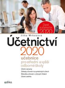 Obálka Účetnictví 2020, učebnice pro SŠ a VOŠ