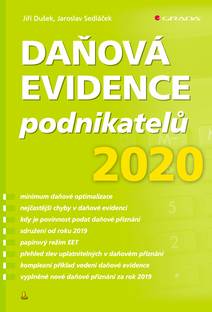 Obálka Daňová evidence podnikatelů 2020