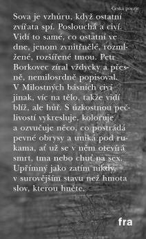 Obálka Milostné básně