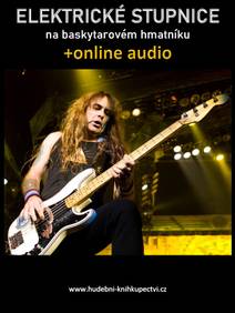 Obálka Elektrické stupnice na baskytarovém hmatníku (+online audio)
