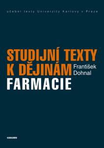 Obálka Studijní texty k dějinám farmacie