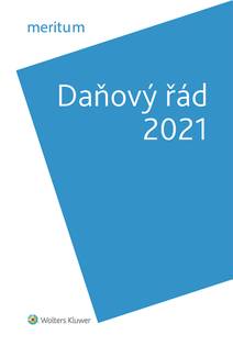 Obálka meritum Daňový řád 2021