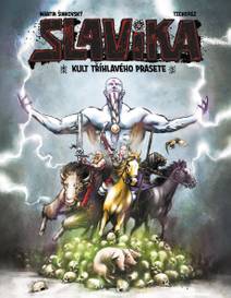 Obálka Slavika a kult tříhlavého prasete