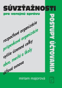 Obálka Súvzťažnosti pre verejnú správu