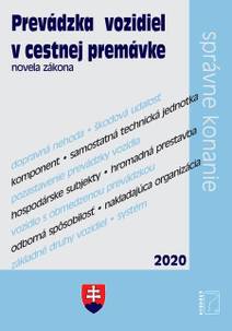 Obálka Prevádzka vozidiel v cestnej premávke
