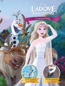 Obálka Ľadové kráľovstvo - 2 nové príbehy - Jednorožec pre Olafa, Prekvapenie na mieru