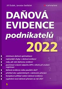 Obálka Daňová evidence podnikatelů 2022