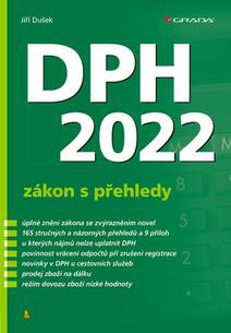 Obálka DPH 2022 - zákon s přehledy