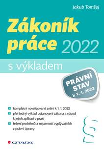 Obálka Zákoník práce 2022 - s výkladem