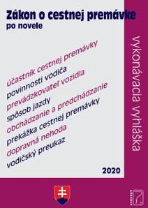 Obálka Zákon o cestnej premávke po novele