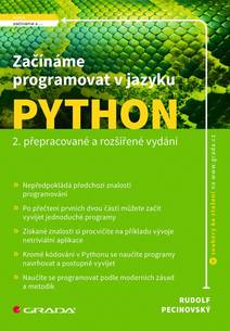 Obálka Začínáme programovat v jazyku Python