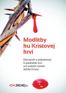 Obálka Modlitby ku Kristovej krvi