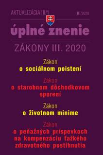 Obálka Aktualizácia III/1 - 13. dôchodok, Sociálne poistenie, Dôchodkové sporenie