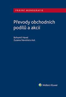 Obálka Převody obchodních podílů a akcií