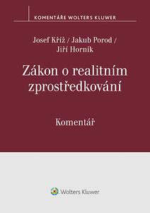 Obálka Zákon o realitním zprostředkování (č. 39/2020 Sb.). Komentář
