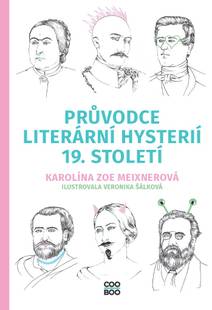 Obálka Průvodce literární hysterií 19. století