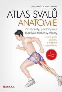 Obálka Atlas svalů - anatomie, 2. aktualizované vydání