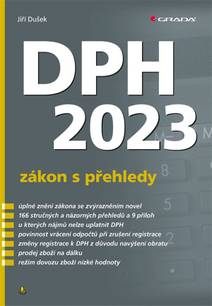Obálka DPH 2023 – zákon s přehledy