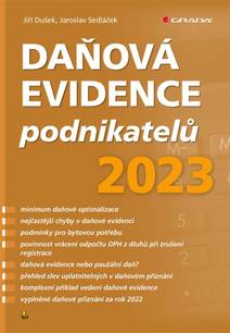 Obálka Daňová evidence podnikatelů 2023