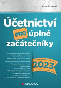 Obálka Účetnictví pro úplné začátečníky 2023