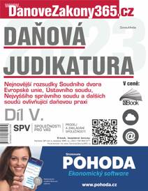 Obálka Daňová judikatura (V.)