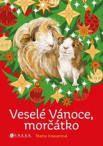 Obálka Veselé Vánoce, morčátko