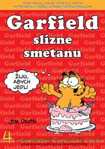 Obálka Garfield slízne smetanu