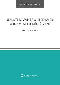 Obálka Uplatňování pohledávek v insolvenčním řízení