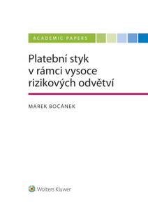 Obálka Platební styk v rámci vysoce rizikových odvětví