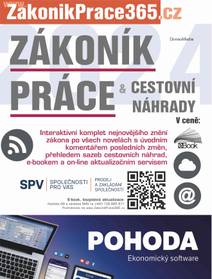 Obálka Zákoník práce a Cestovní náhrady 2024