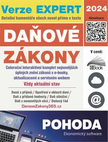 Obálka Daňové zákony 2024 Expert