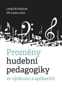 Obálka Proměny hudební pedagogiky ve výzkumu a aplikacích