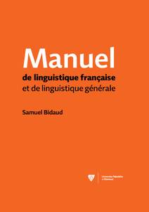 Obálka Manuel de linguistique francaise et de linguistique générale