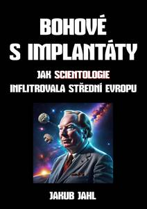Obálka Bohové s implantáty