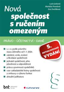Obálka Nová společnost s ručením omezeným - 5. aktualizované vydání