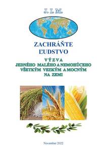 Obálka Zachráňte ľudstvo