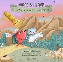 Obálka Srdce a Hlava potkávají kamarádku Pozornost