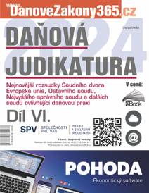 Obálka Daňová judikatura (VI.)