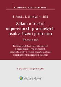 Obálka Zákon o trestní odpovědnosti právnických osob a řízení proti nim. Komentář - 3. vydání