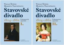 Obálka Stavovské divadlo 1824-1862, I. a II. svazek