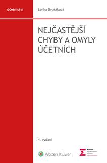 Obálka Nejčastější chyby a omyly účetních, 4. vydání